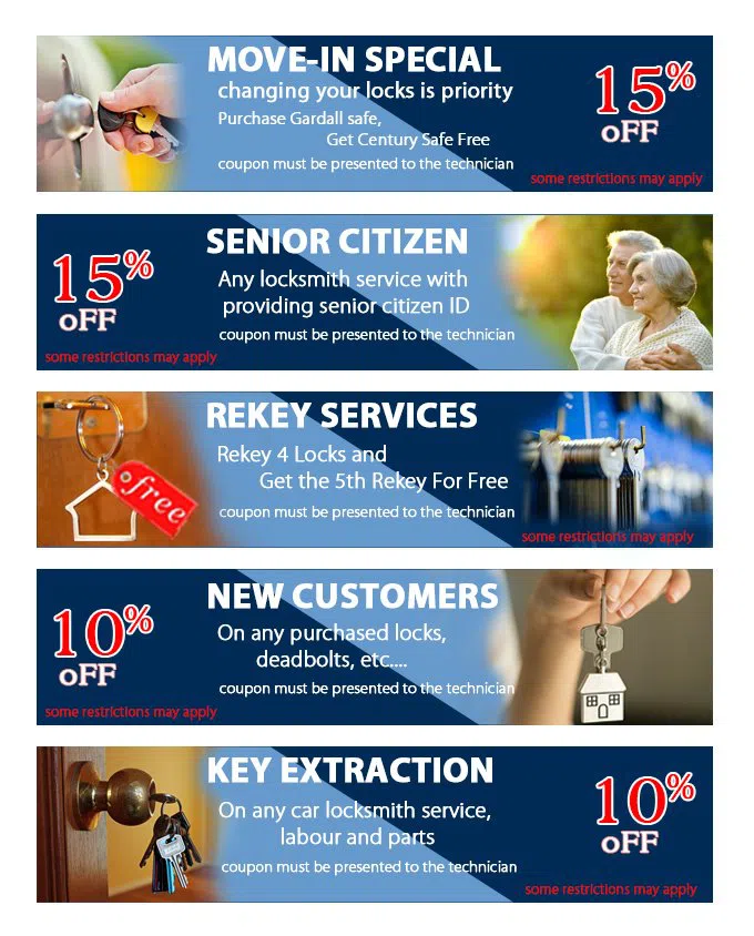 State Locksmith Services Fort Myers, FL 239-599-3271 - coupon20-set-five